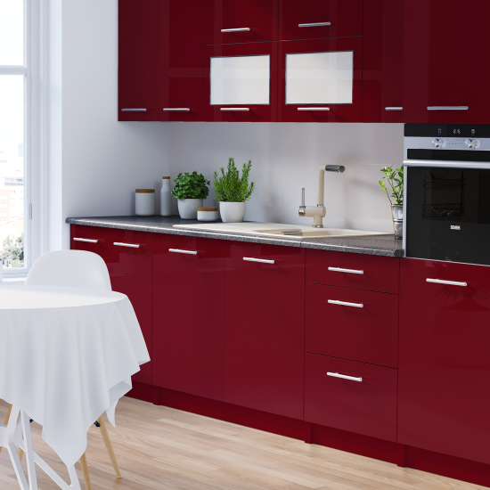 Adesivo lucido al metro per il makeover - Colore unito