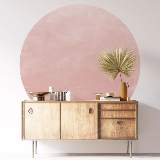 Adesivo Murale Cerchio / Rotondo - Colore di Tendenza