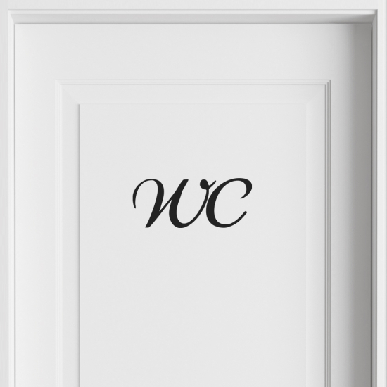 Adesivo Murale - WC