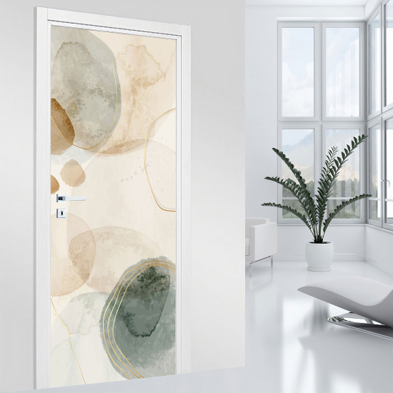 Adesivo per porta - Astratto