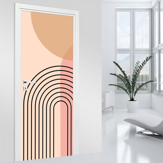 Adesivo per porta - Boho