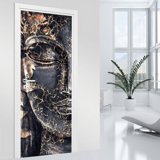 Adesivo per porta - Buddha