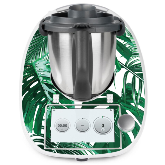 Adesivo Thermomix - TM6 - Foglie Tropicali