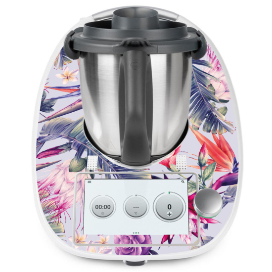 Adesivo Thermomix - TM6 - Foglie Tropicali