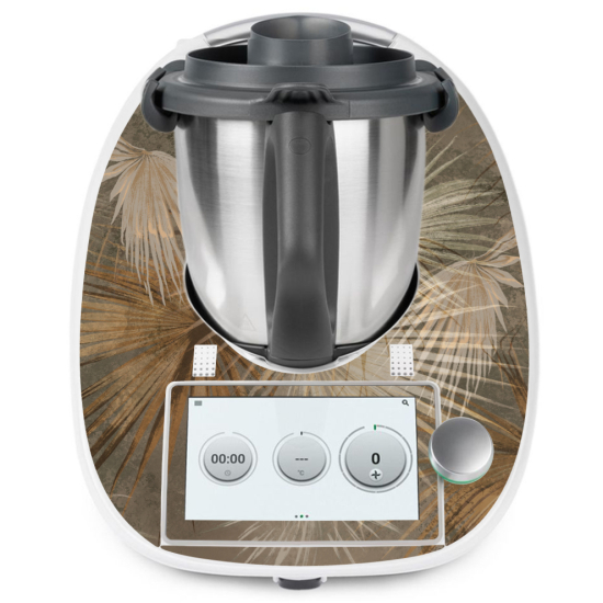 Adesivo Thermomix - TM6 - Foglie Tropicali