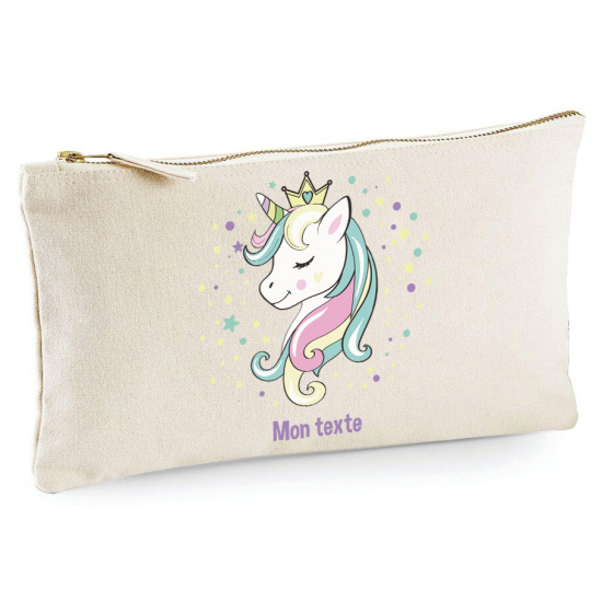 Astuccio personalizzato - Principessa unicorno