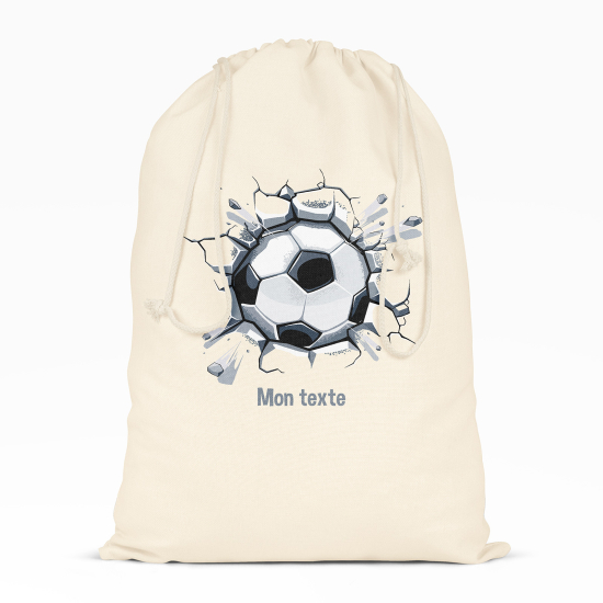 Borsa con coulisse personalizzata - Pallone da calcio