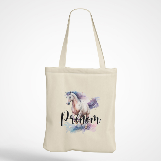 Borsa tote bag personalizzato - Cavallo