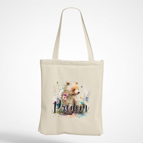 Borsa tote bag personalizzato - Orsetto