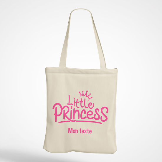 Borsa tote bag personalizzato - Principessina