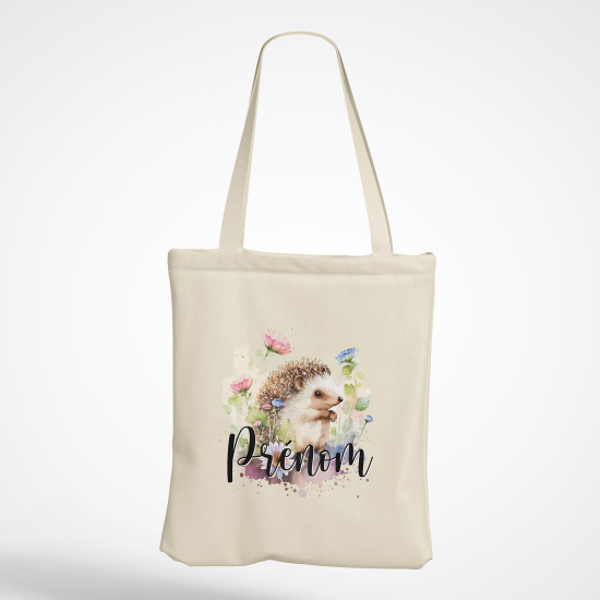 Borsa tote bag personalizzato - Riccio
