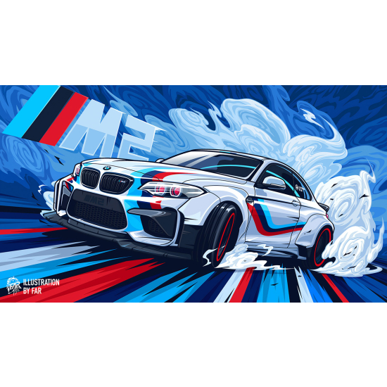 Carta da parati panoramica Auto / Macchina