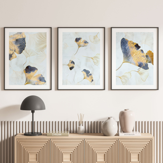 Confezione di 3 poster trittici - Fiori