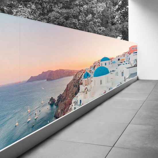 Frangivista per balcone - 110x275 cm - Santorini