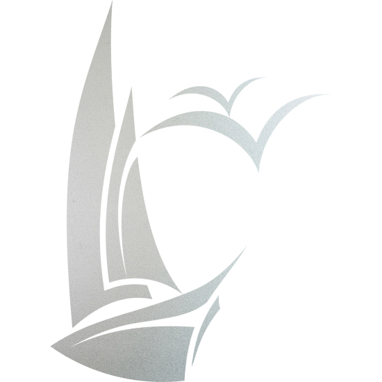 Pellicole Effetto sabbiato - Barca a vela