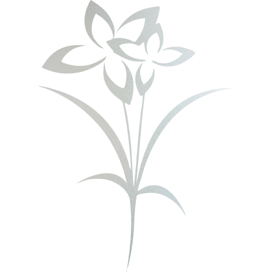 Pellicole Effetto sabbiato - Fiore