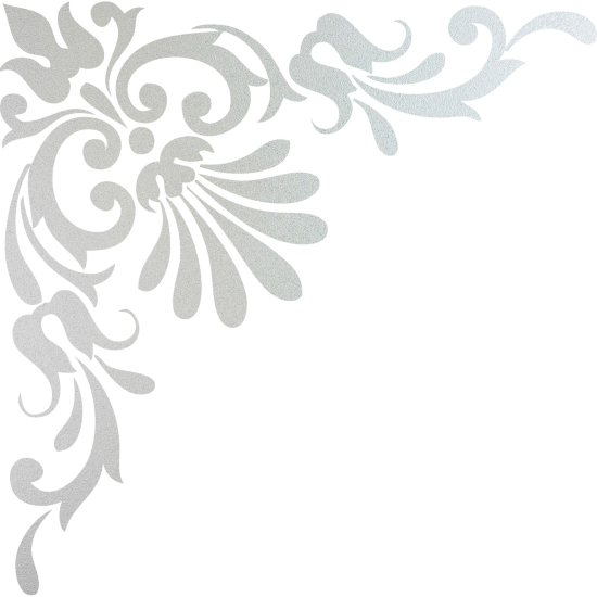 Pellicole Effetto sabbiato - Ornamento