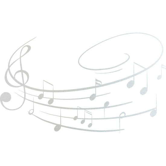 Pellicole Effetto sabbiato - Portata musicale