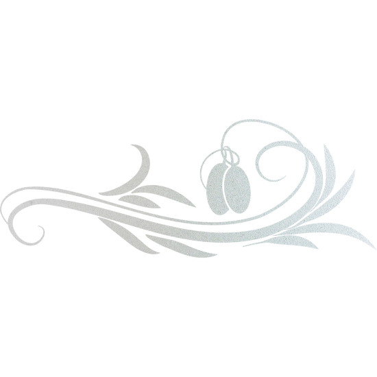 Pellicole Effetto sabbiato - Ramo d'ulivo