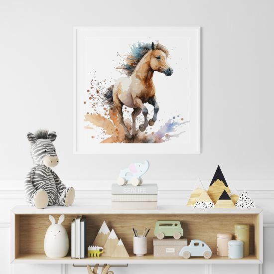 Poster per Bambini - Cavallo