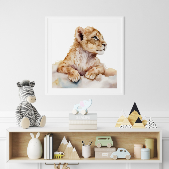 Poster per Bambini - Leone