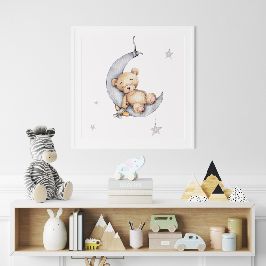 Poster per Bambini - Orsetto Luna
