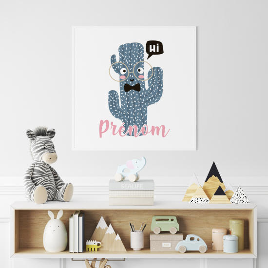 Poster personalizzato per bambini - Cactus