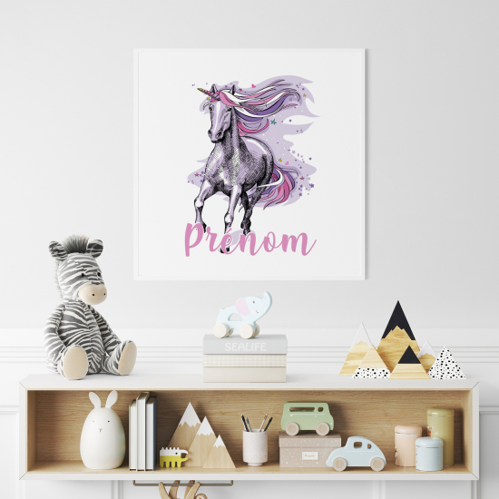 Poster personalizzato per bambini - Cavallo