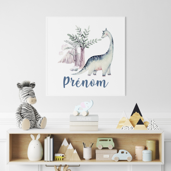 Poster personalizzato per bambini - Dinosauro