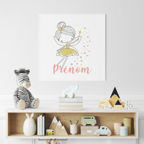 Poster personalizzato per bambini - Fata