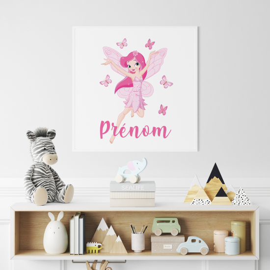 Poster personalizzato per bambini - Fata