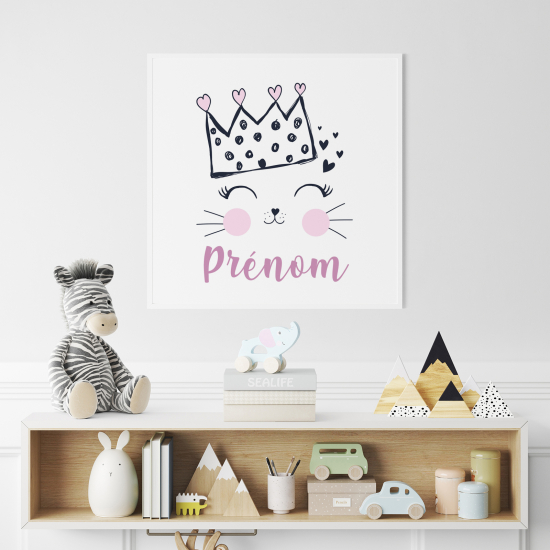 Poster personalizzato per bambini - Gattino