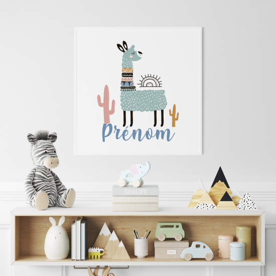 Poster personalizzato per bambini - Lama