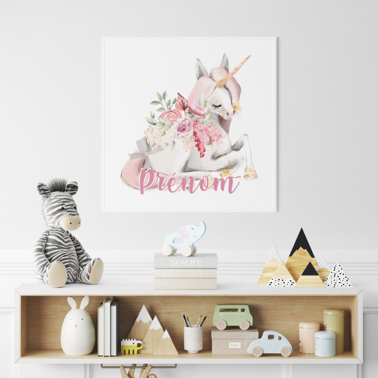Poster personalizzato per bambini - Unicorno