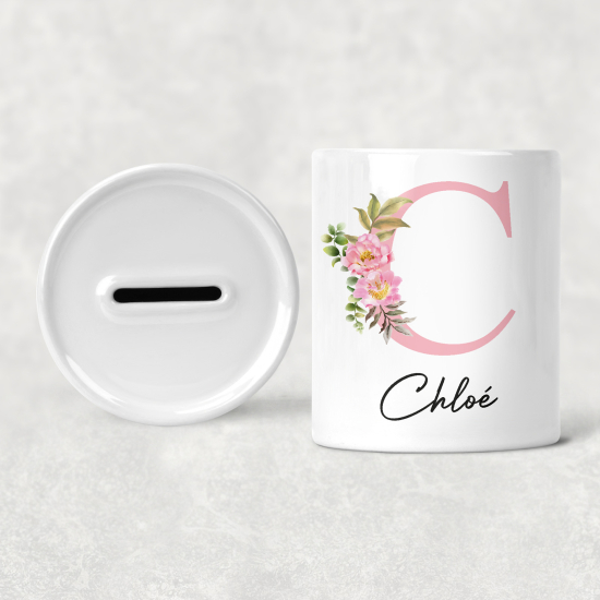 Salvadanaio Monogram personalizzato - C