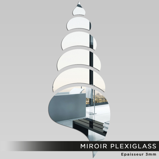 Specchio in plexiglass - Conchiglia