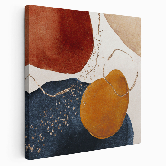 Stampa su tela Quadrata - Astratto geometrico