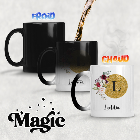 Tazza magica personalizzata - Testo personalizzabile