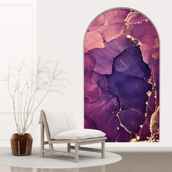 Adesivo Murale - Illusione ottica - Arco - Design