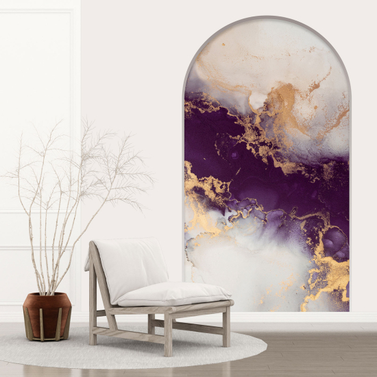 Adesivo Murale - Illusione ottica - Arco - Design