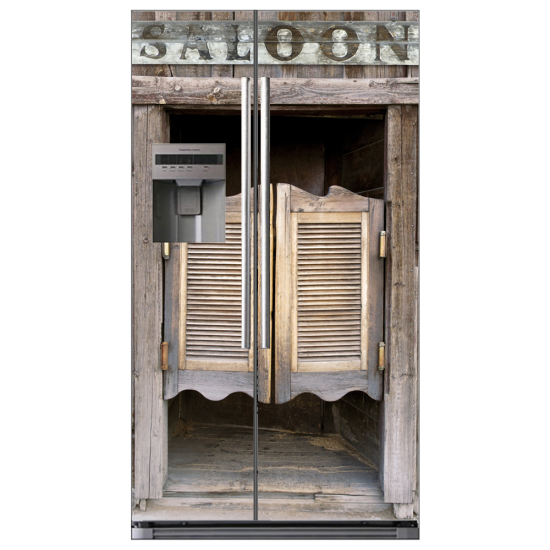 Adesivo per frigo americano - Salone