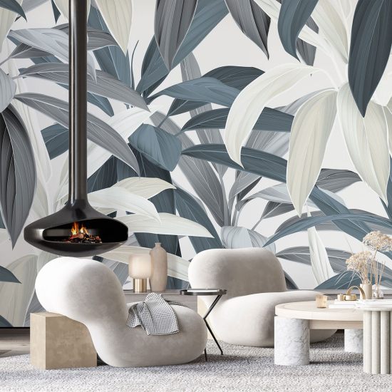 Carta da parati panoramica - Foglie tropicali