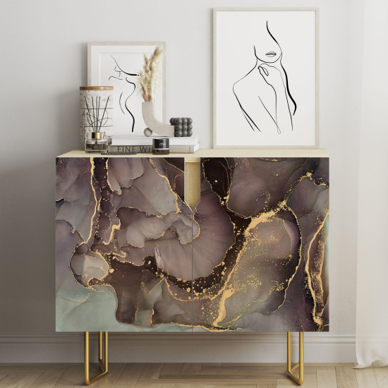 Pellicola Adesiva per mobili - Effetto Marmorizzato