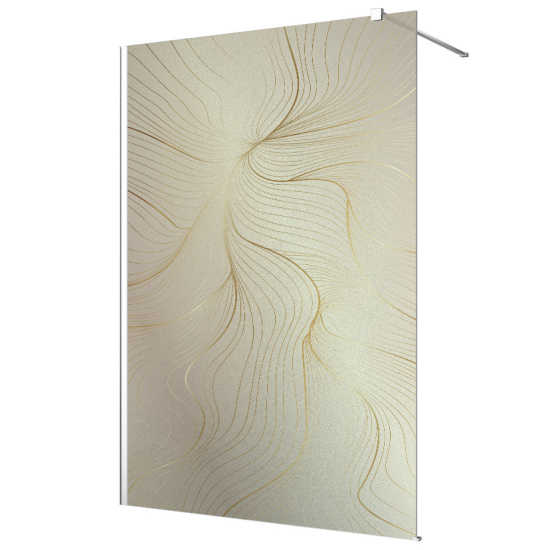 Pellicola sabbiato per Pareti Doccia - Design