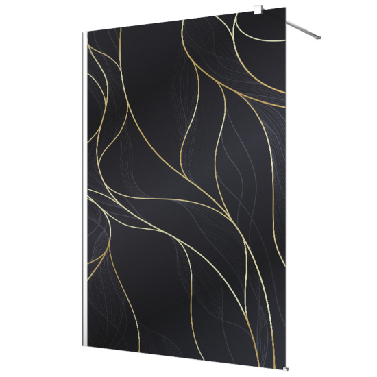 Pellicola sabbiato per Pareti Doccia - Design