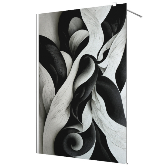 Pellicola sabbiato per Pareti Doccia - Design