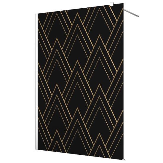 Pellicola sabbiato per Pareti Doccia - Motivo orientale