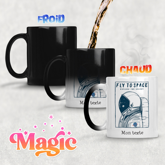 Tazza magica personalizzata - Astronauta