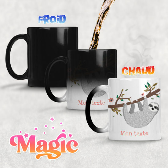 Tazza magica personalizzata - Pigro