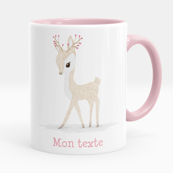 Tazza / Mug personalizzata - bel cerbiatto
